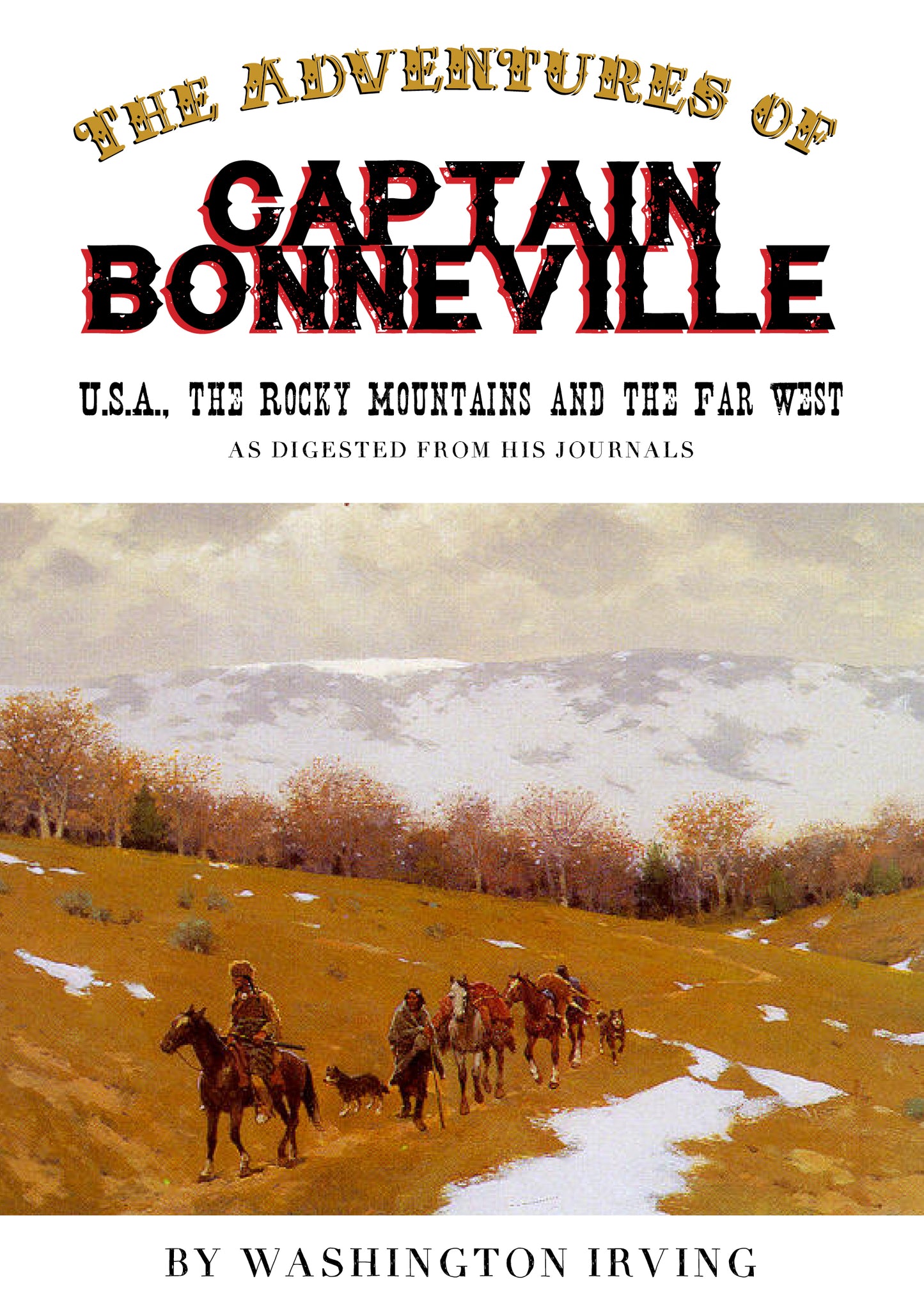 "The Adventures of Captain Bonneville," Washington Irving image 0