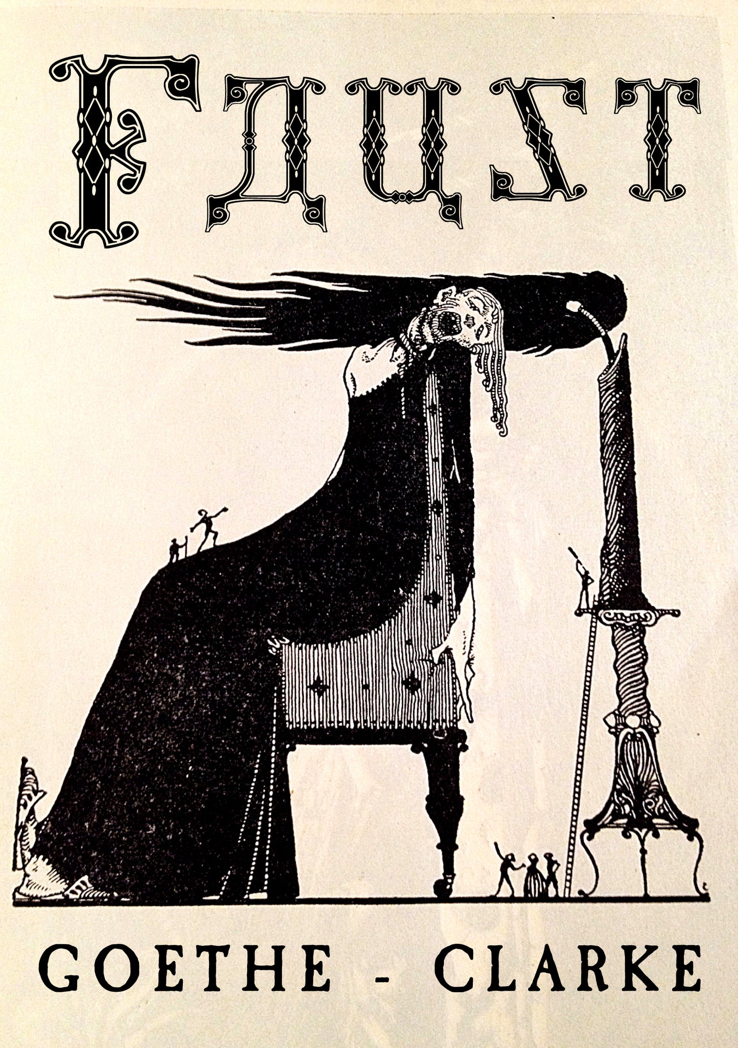"Faust," Goethe, Harry Clarke, Illustrator image 0