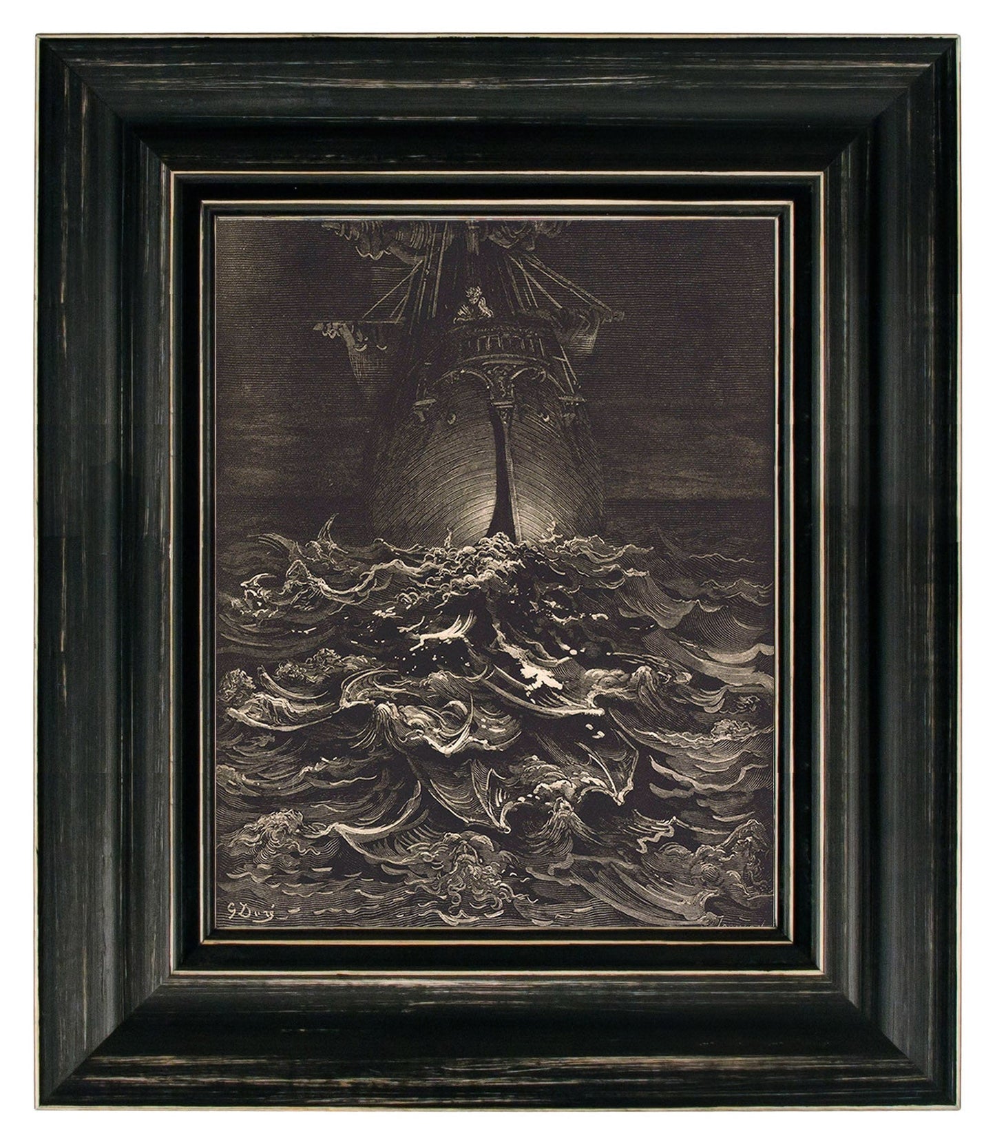 Paul Gustav Doré, "Der Alte Matrose," Plate No. 18
