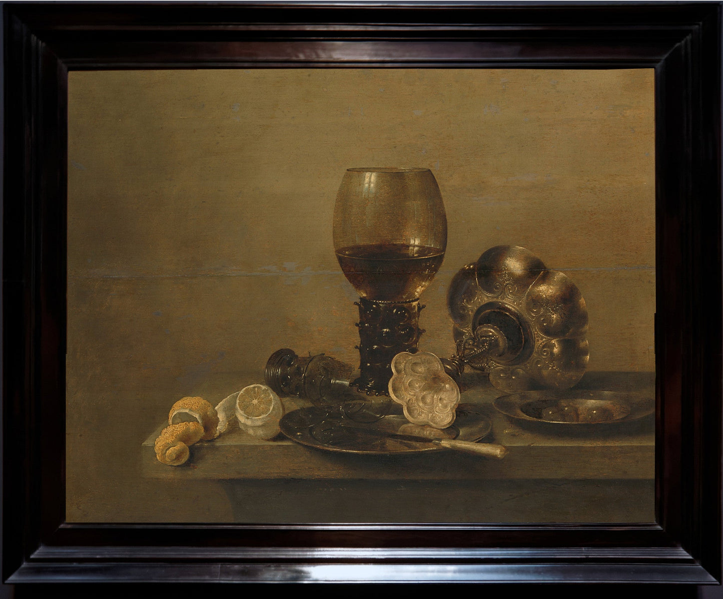 Willhem Claesz. Heda, "Still Life with Broken Glass"