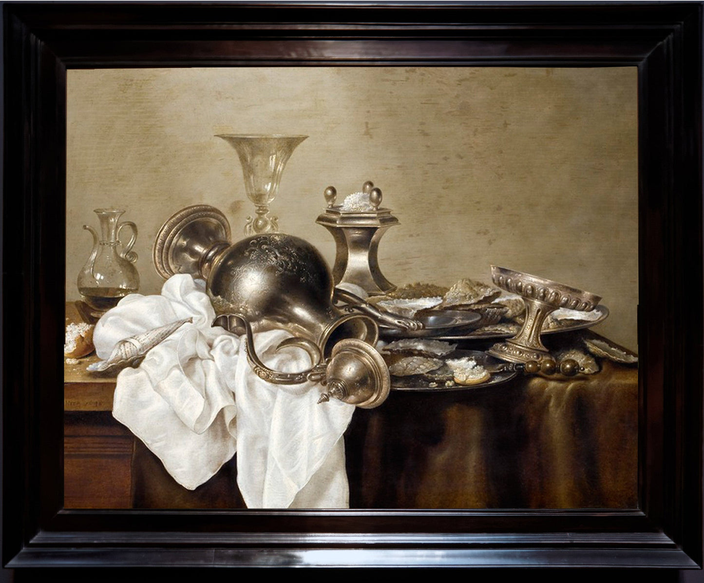 Willhem Claesz. Heda, "Still Life with Pewter Cup"