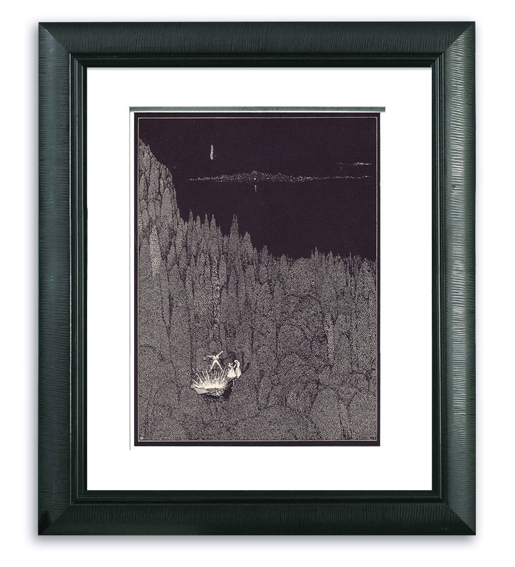 Harry Clarke, "Tales of Mystery and Imagination," Plate No. 9