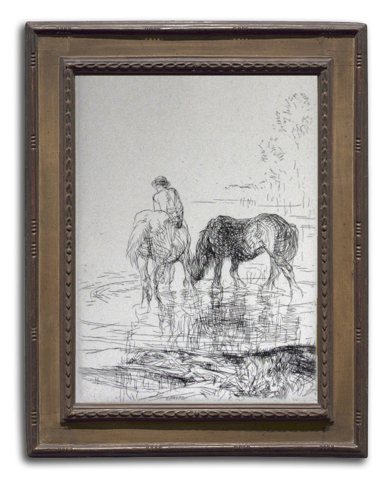 Edmund Blampied, "The Cooling Stream"