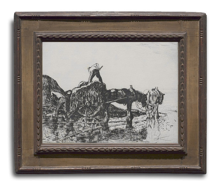 Edmund Blampied, "Vraic Men"