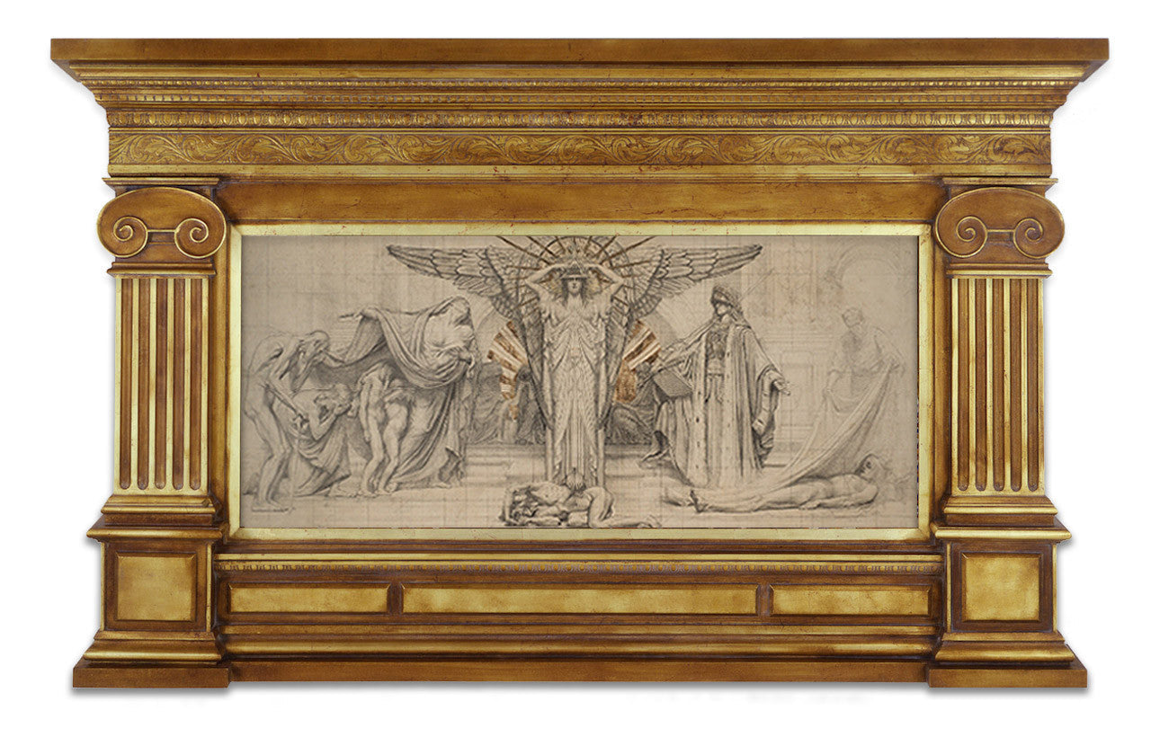 Jean Delville, "Study for School of Plato"