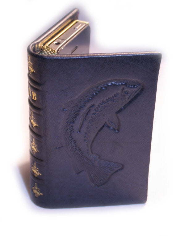 Bespoke Hand-bound Leather iPhone/ iPad Case