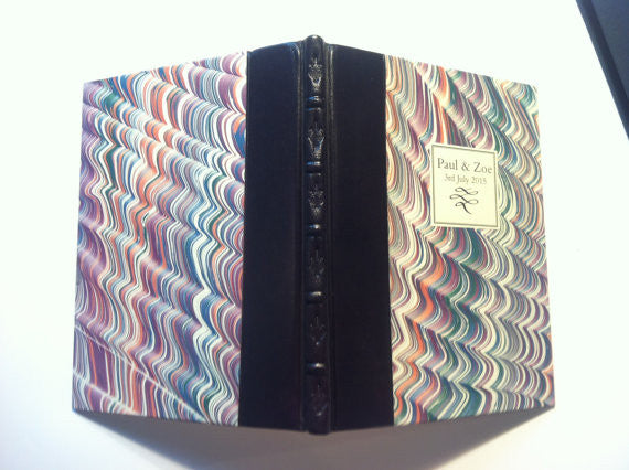 Hand-bound Wedding Guest Book