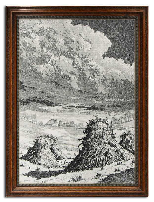 Lyman Byxbe, "Haystacks"