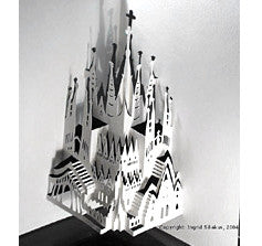 Sagrada Familia Paper Sculpture