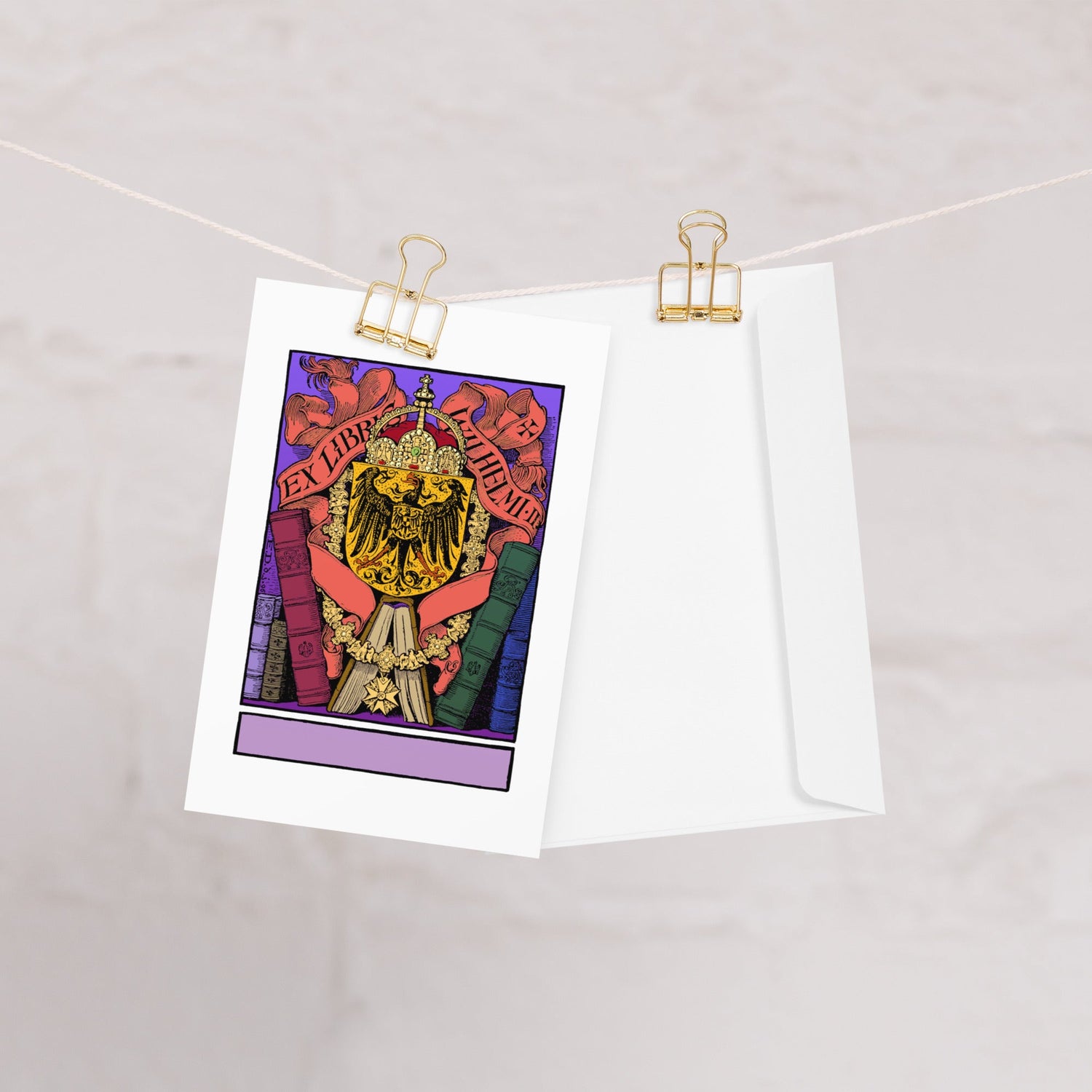 X libris Greeting Cards:  Classic