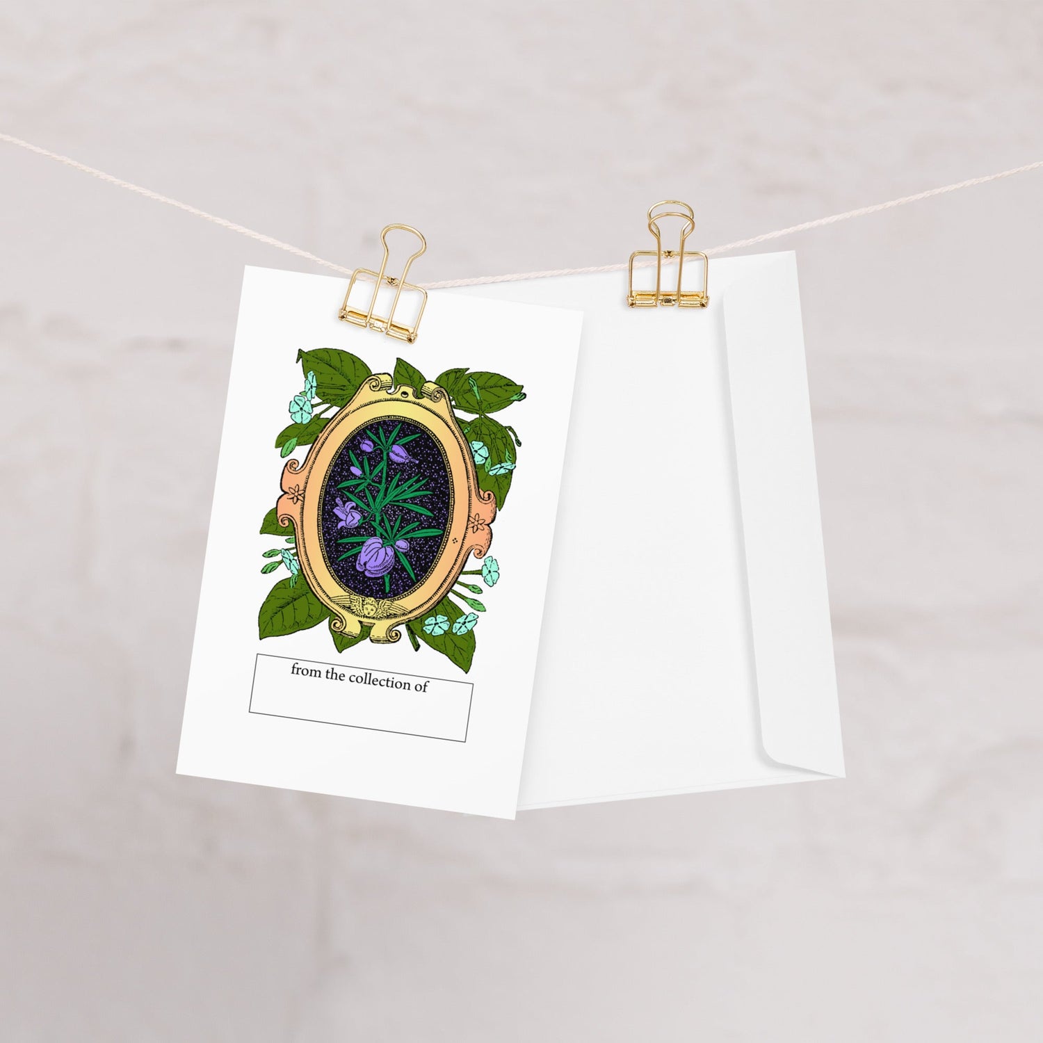 X libris Greeting Cards:  Gardening