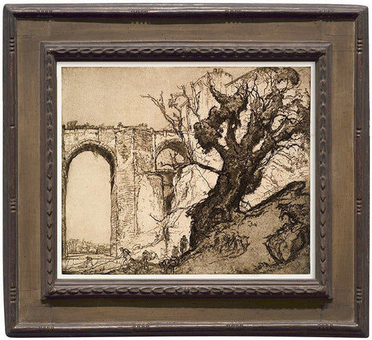 Frank Brangwyn, "St. Marten's Bridge, Toledo"