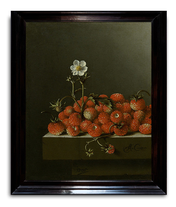 Adriaen Coorte, "Still Life with Strawberries"