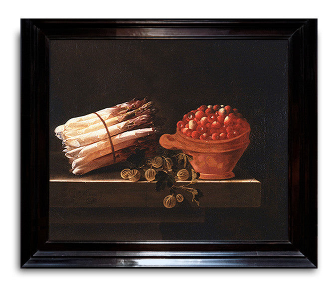 Adriaen Coorte, "Still Life with Asparagus and Gooseberries"
