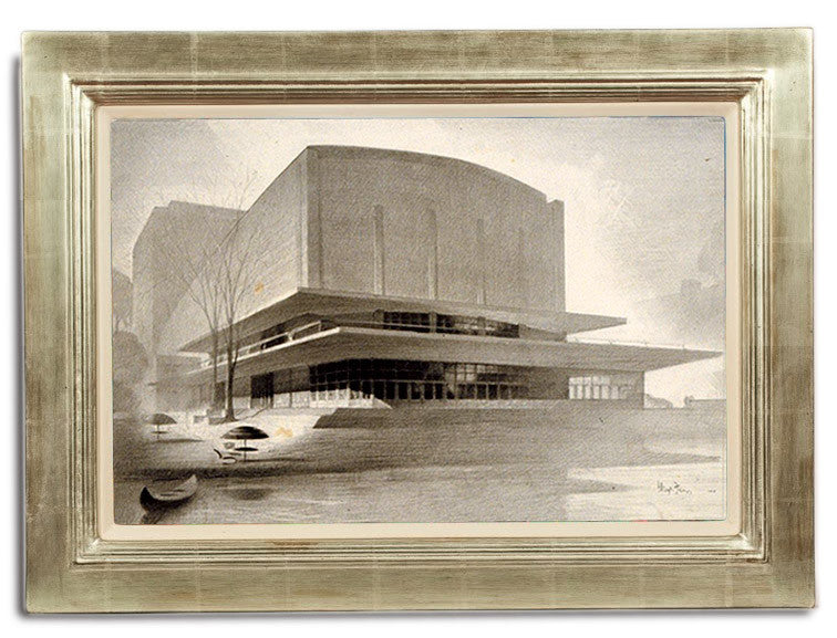 Hugh Ferriss, "Canoe"