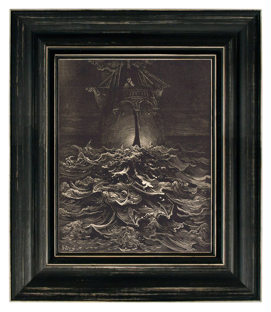 Paul Gustav Doré, "Der Alte Matrose," Plate No. 18