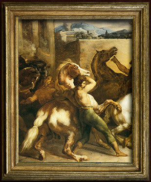 Théodore Géricault, "Riderless Horse Races"