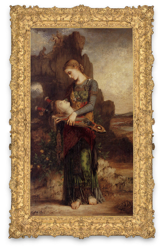 Gustav Moreau, "Head of Orpheus"