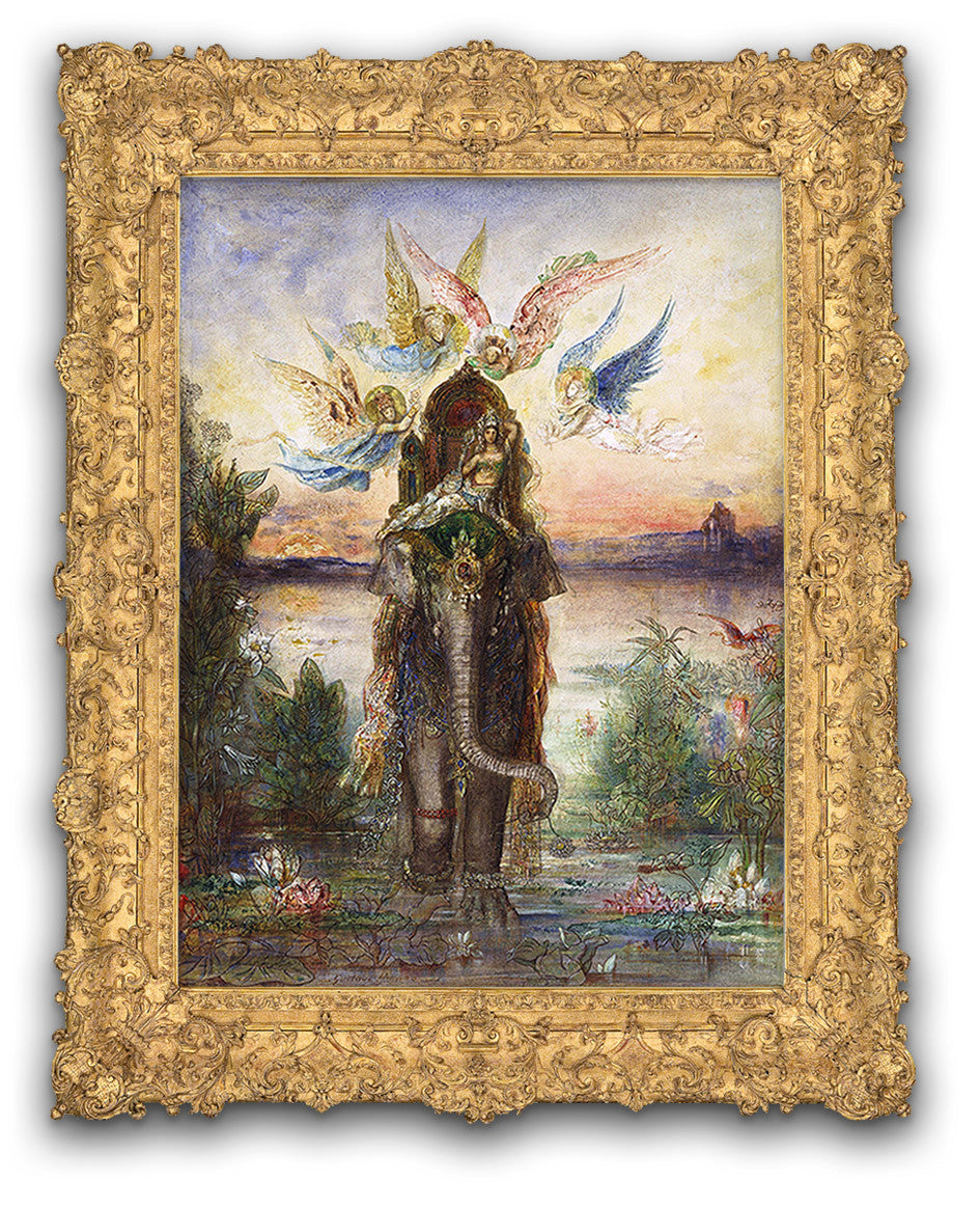 Gustav Moreau, "The Sacred Elephant"