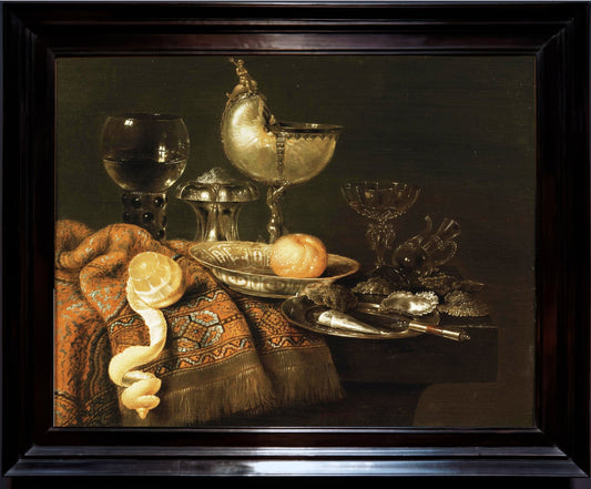 Willhem Claesz. Heda, "Still Life with Nautilus"