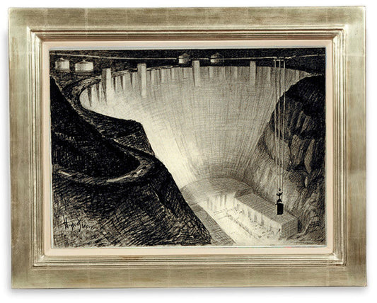 Hugh Ferriss, "Hoover Dam"