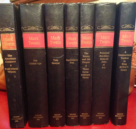 Hardcover Vintage Mark Twain Complete Collection