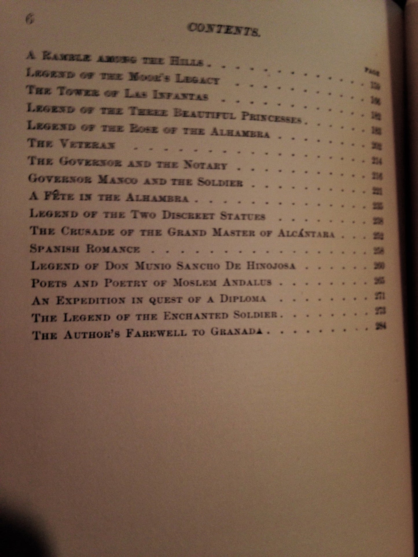 The Alhambra by Washington Irving