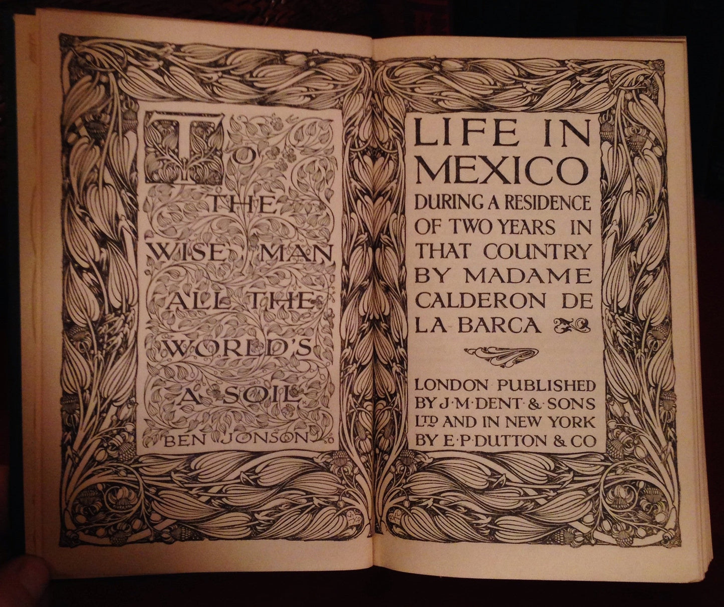 Life in Mexico by Mme Calderon de la Barca