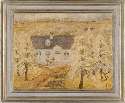 Constant Montald, "Maison au Printemps"