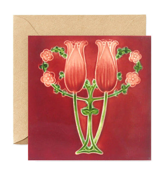 Nouveau Tiles Plate Twelve