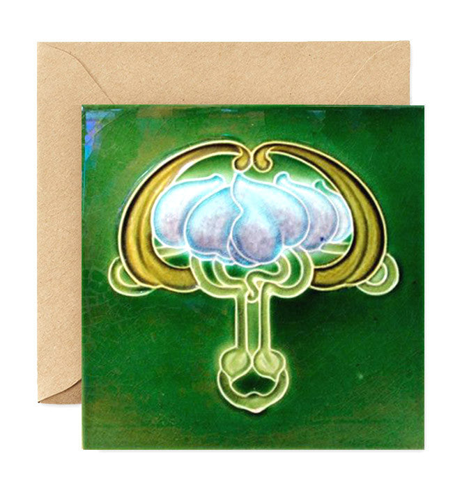 Nouveau Tiles Plate Seven