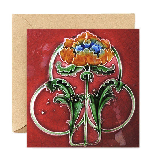 Nouveau Tiles Plate Eight