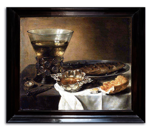 Pieter Claesz, "Still Life with Silver Cup"
