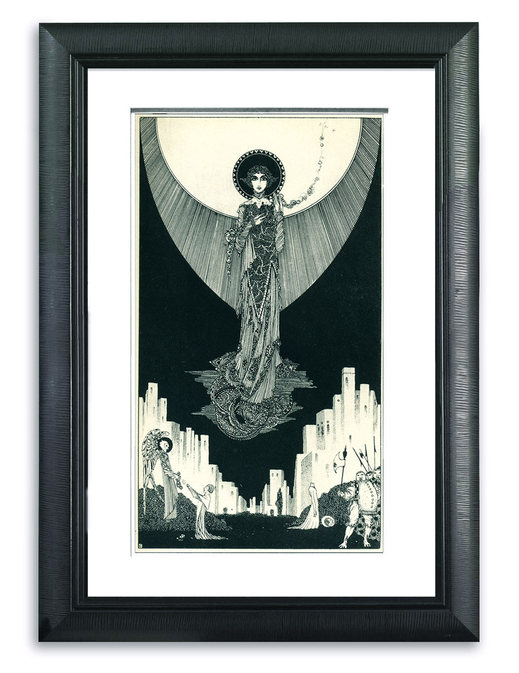 Harry Clarke, "Tales of Mystery and Imagination," Plate No. One