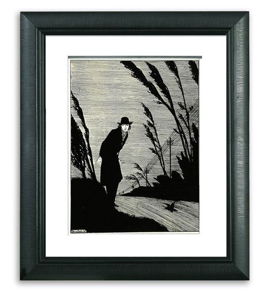 Harry Clarke, "Tales of Mystery and Imagination," Plate No. 11