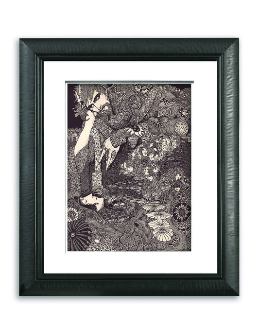 Harry Clarke, "Tales of Mystery...," Plate No. 5