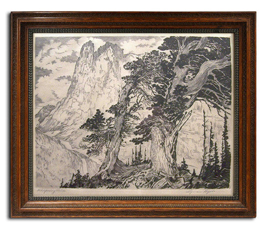 Lyman Byxbe, "Whispering Pines"