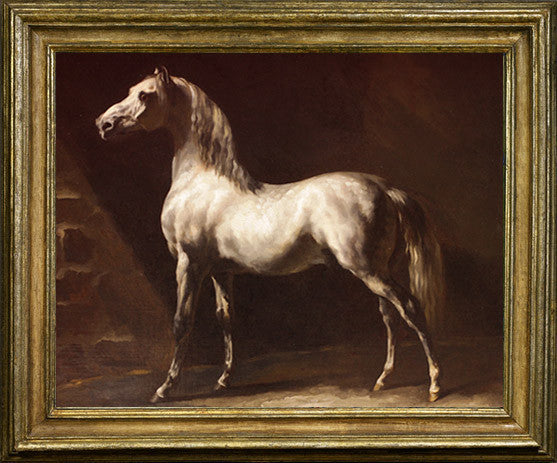 Théodore Géricault, "White Arabian"