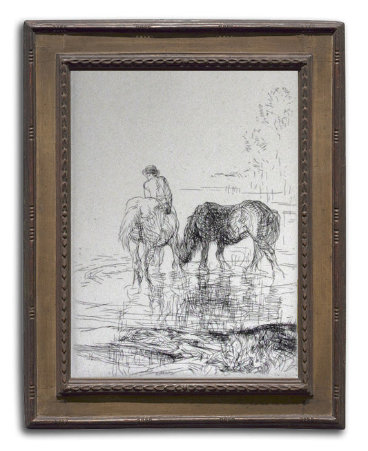 Edmund Blampied, "The Cooling Stream"