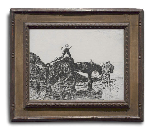 Edmund Blampied, "Vraic Men"