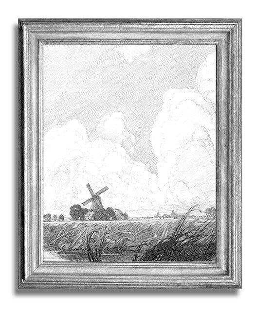 Franklin Booth, "Hills of Holland"