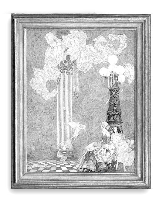 Franklin Booth, "Organ"