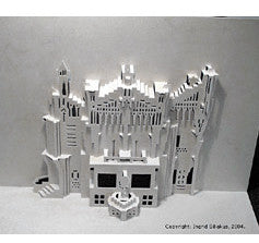 Casa Vicens Paper Sculpture