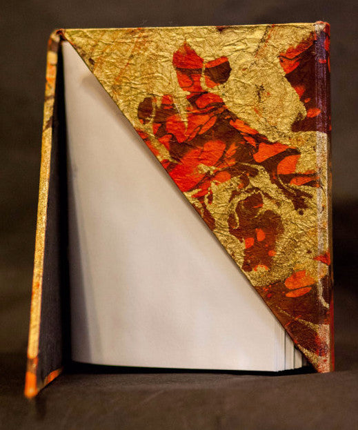 Gold Marble Hand-bound Hug Book