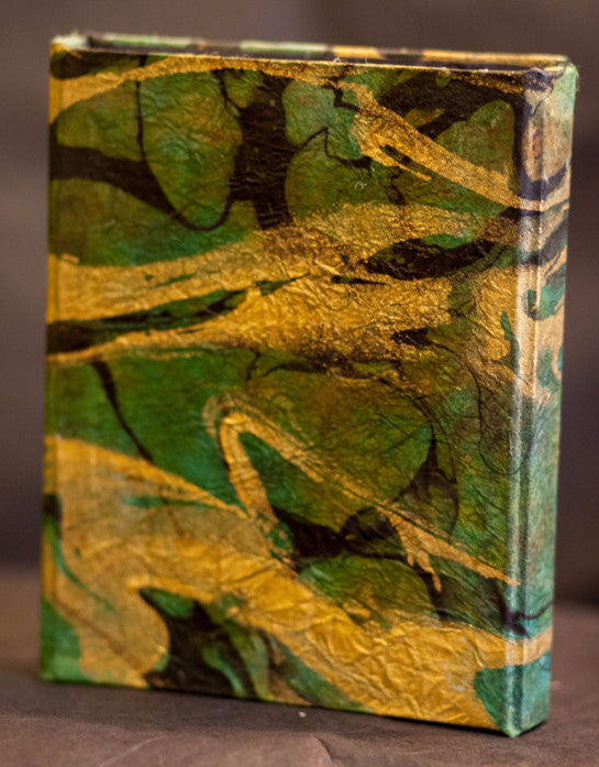 Gold Marble Hand-bound Hug Book