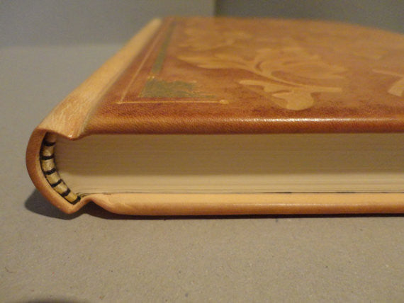 Full-leather Acanthus Leaf Journal