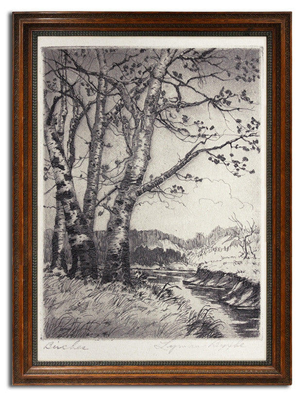 Lyman Byxbe, "Birches"