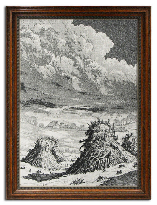 Lyman Byxbe, "Haystacks"