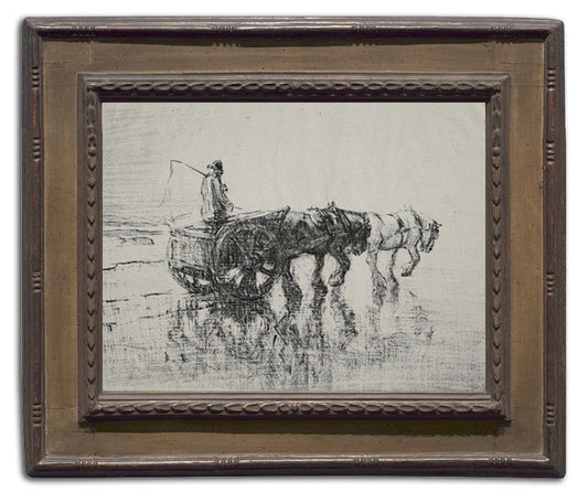 Edmund Blampied, "Wet Sands"